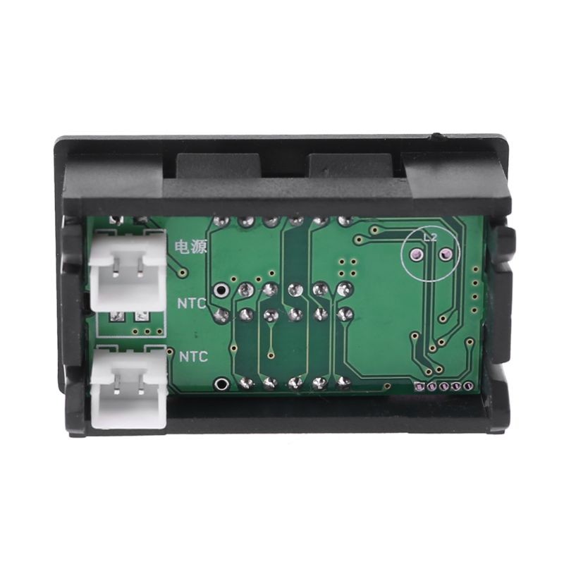 Dual Dispaly 5V Universal Voltage Temperature Meter Tester Adapter LED Display