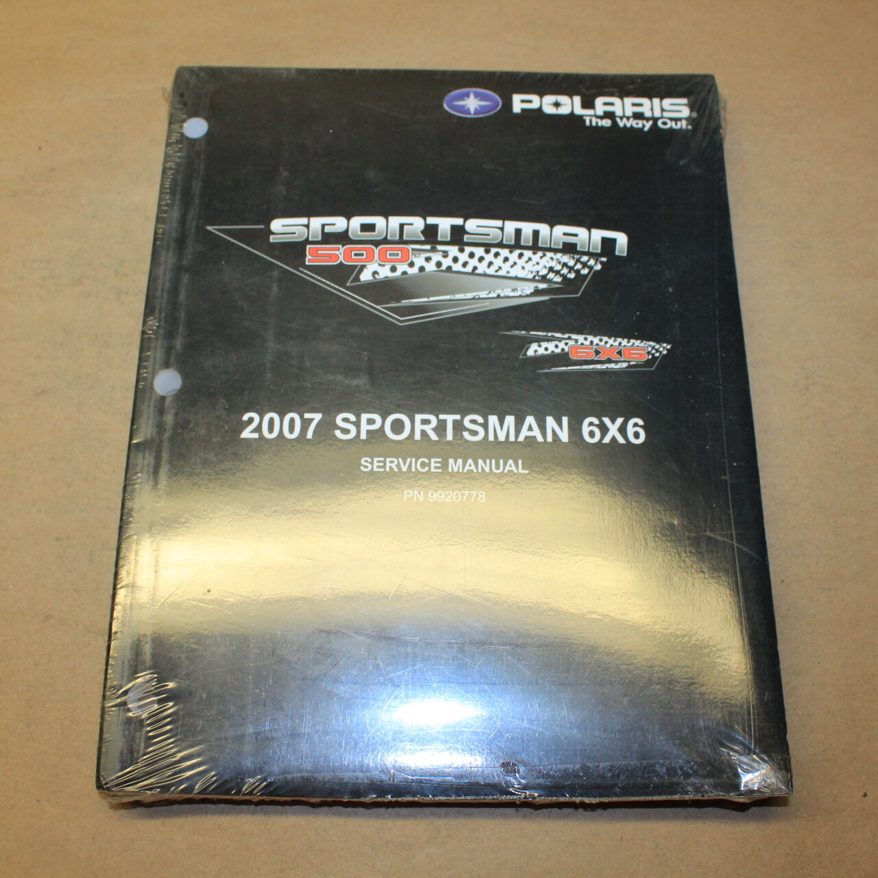 Polaris 2007 Sportsman 6x6 Factory Service Manual Repair Book OEM 9920778