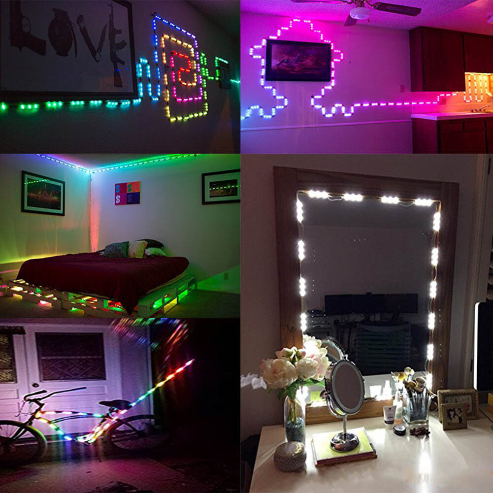 Super Bright 5050 RGB IP65 LED Module Lights Store Front Window +Remote+US POWER