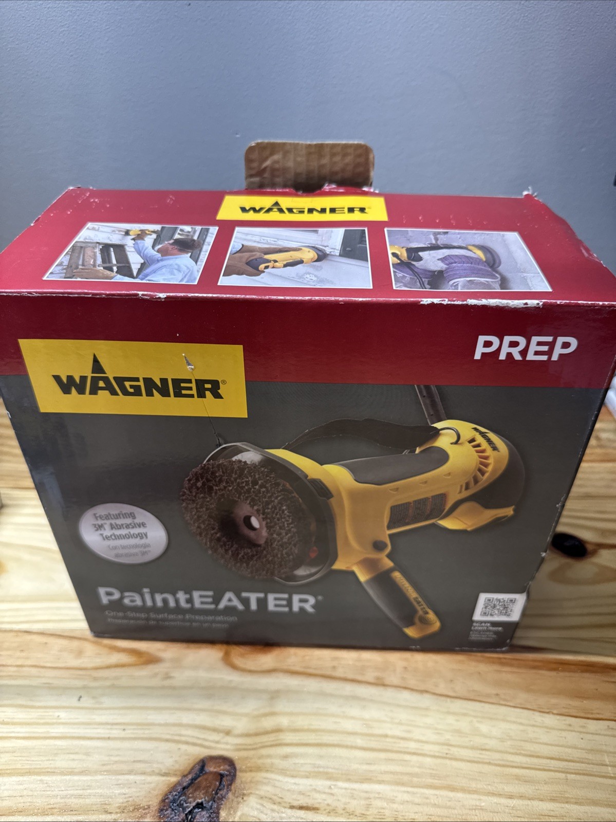 Wagner Disc Sander 4-1/2 in. Paint Eater 3.2-Amp Spun-Fiber Open-Web Disc Design