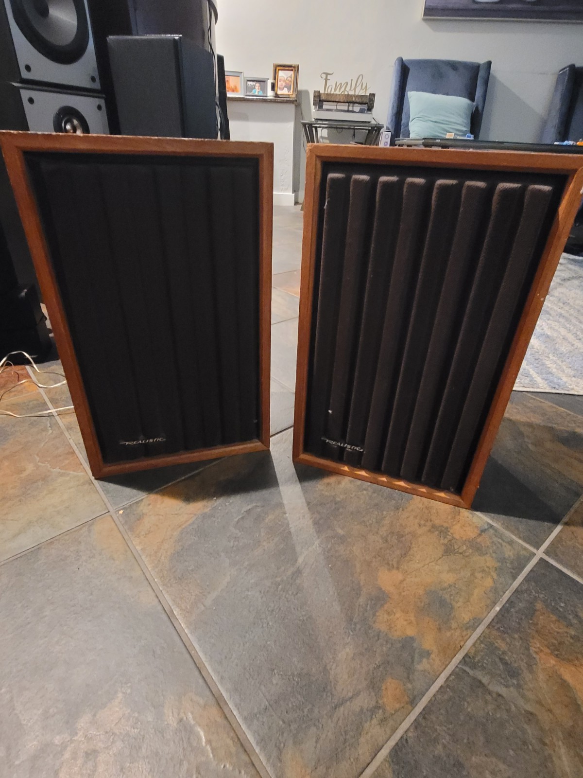 REALISTIC MC-1200 Speakers, VINTAGE