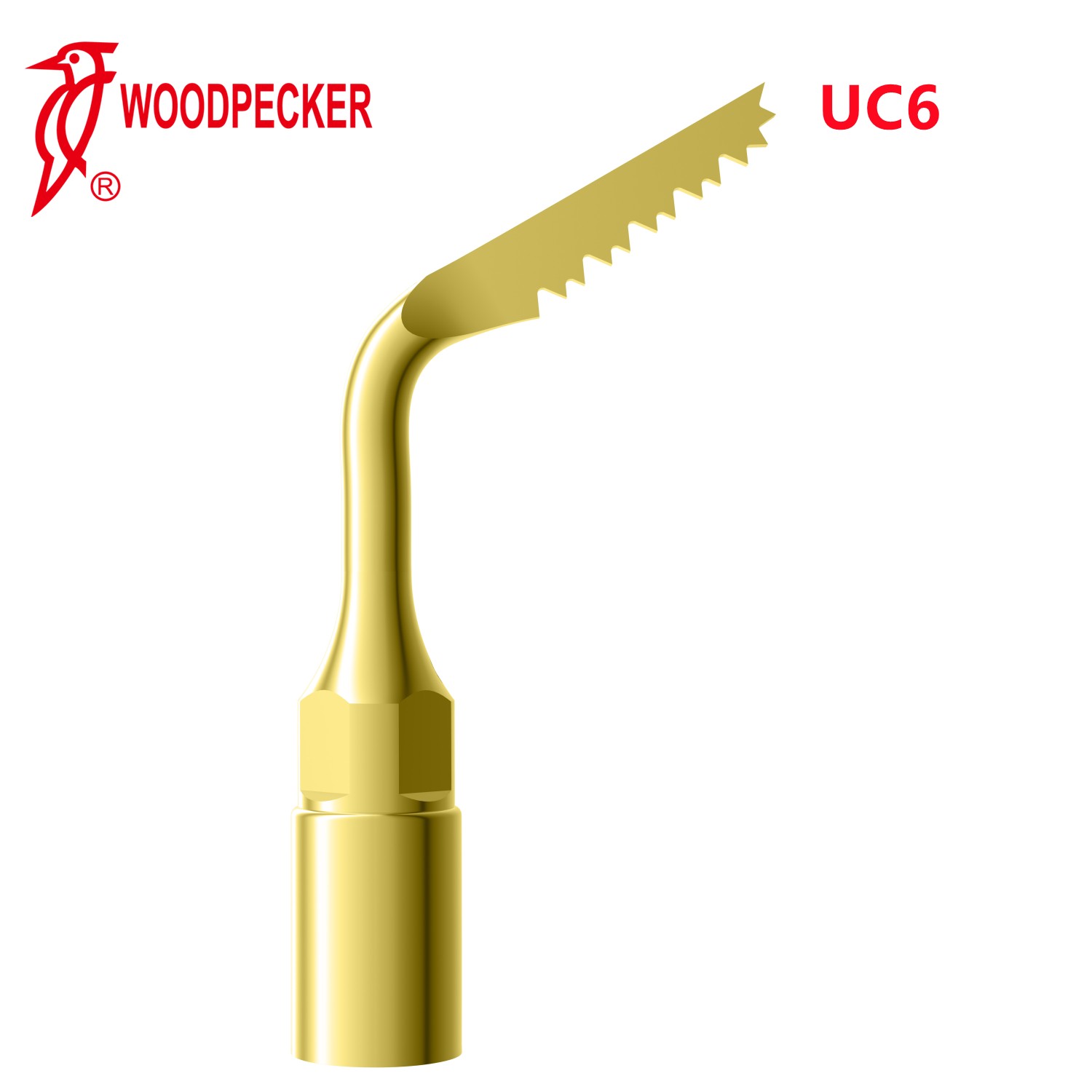 Woodpecker Dental Piezo Ultrasonic Bone Surgery Tip UC6 Fit US-II LED Surgery