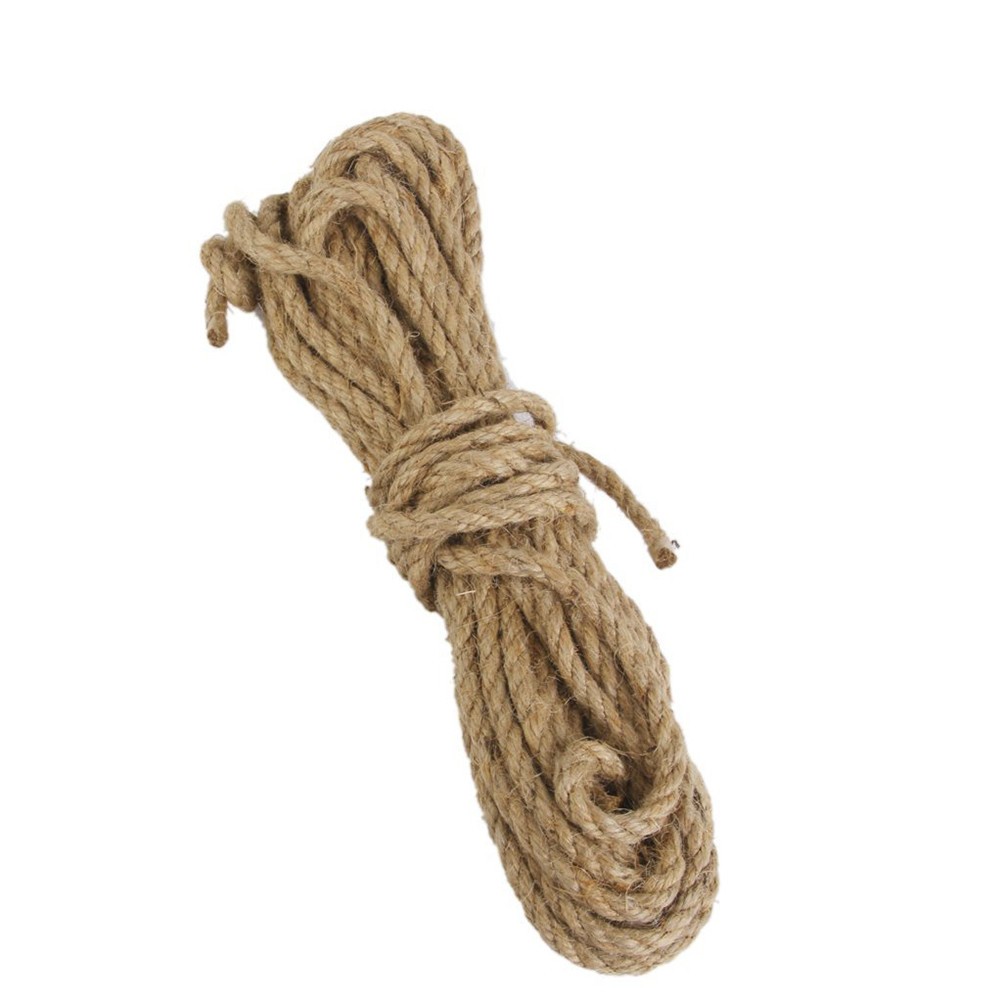Reusable Jute Rope Twine for DIY Decoration and Craft Projects Khaki