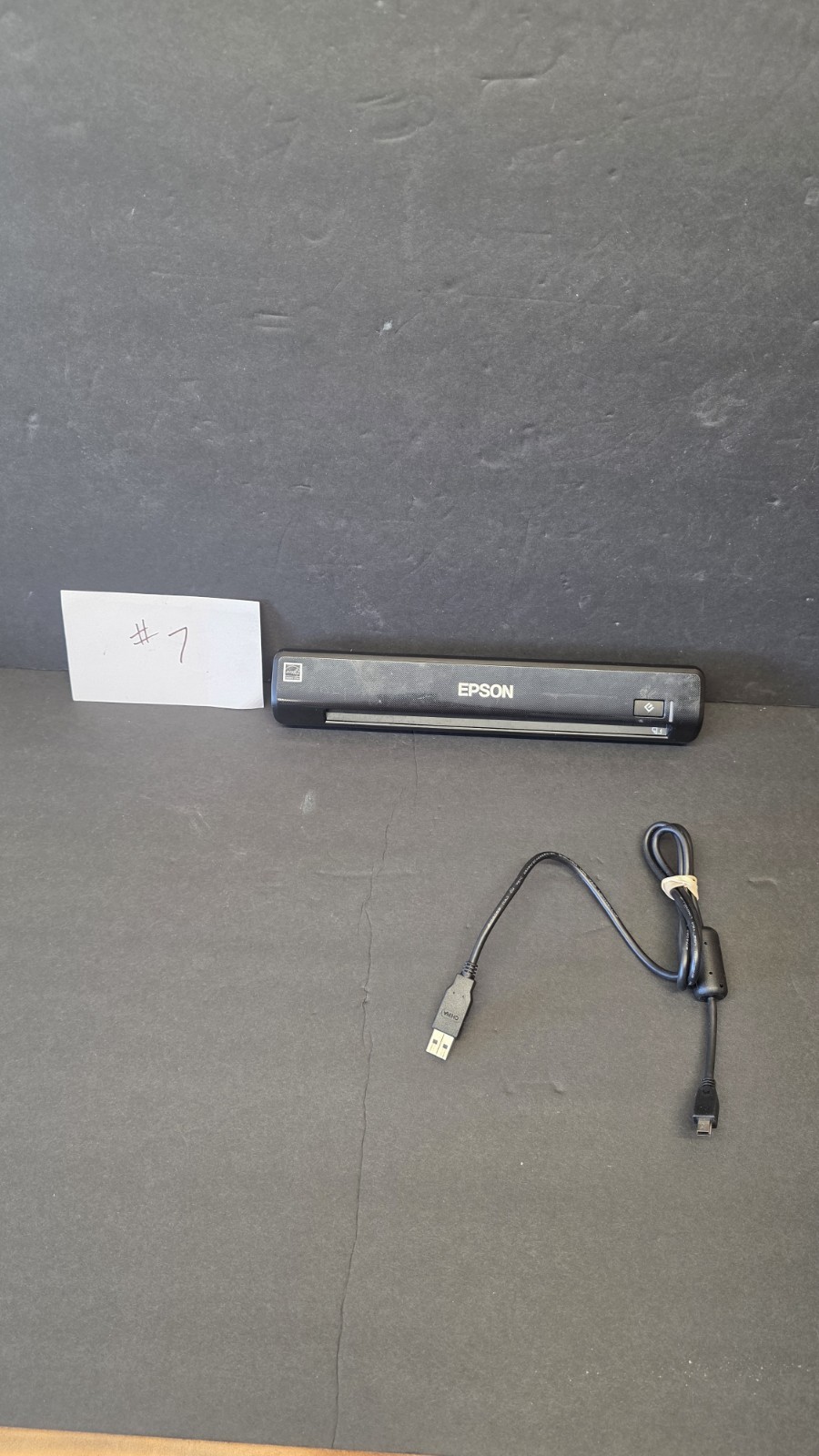 Epson WorkForce DS-30 Portable Scanner Black USB Powered Document Scanner