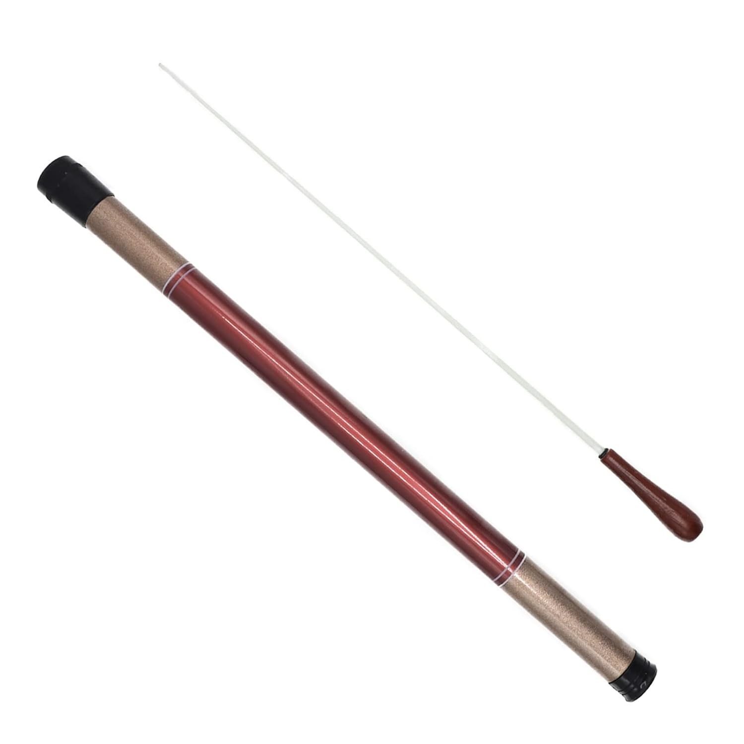 15 Inch Music Conducting Baton with Case, Orchestra Baton Band Conductor Baton,
