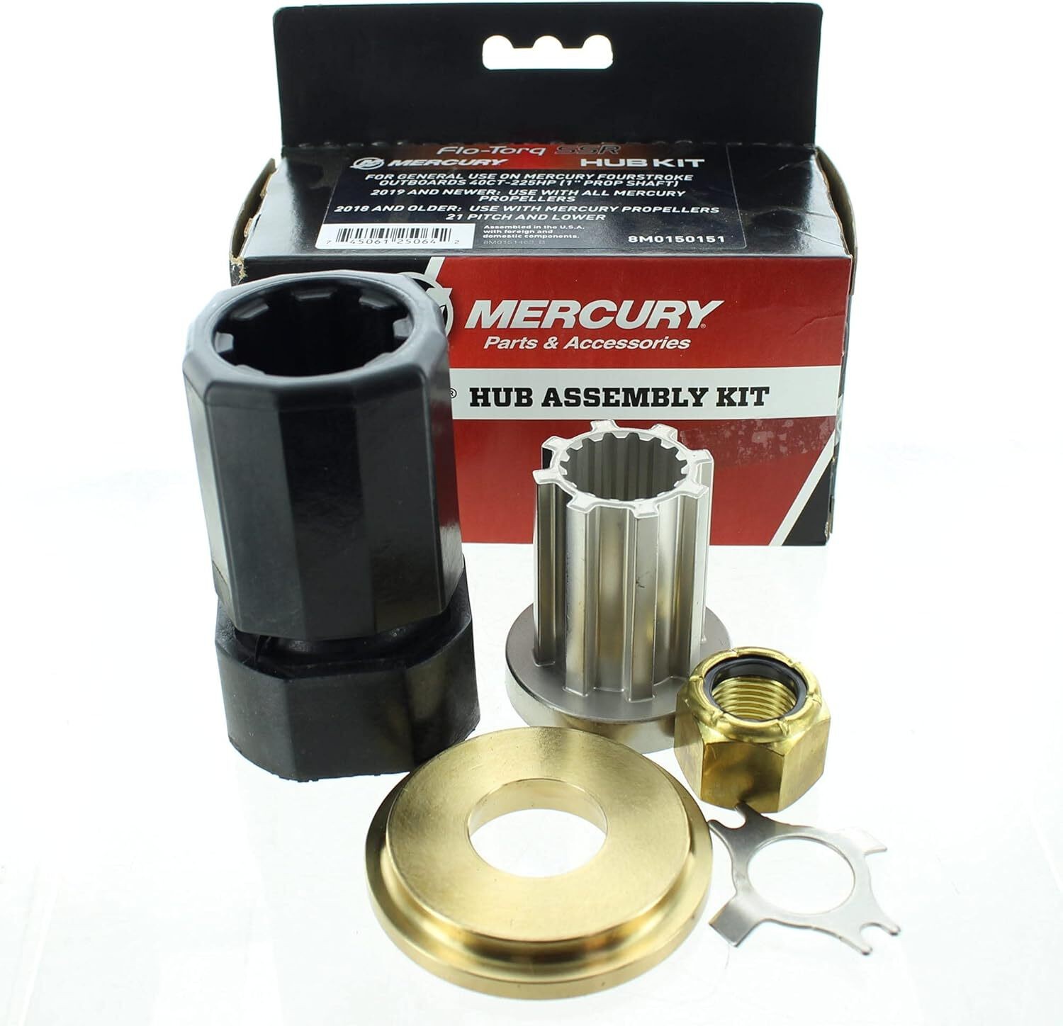 Mercury 8M0150151 Flo-Torq SSR Hub Kit OEM
