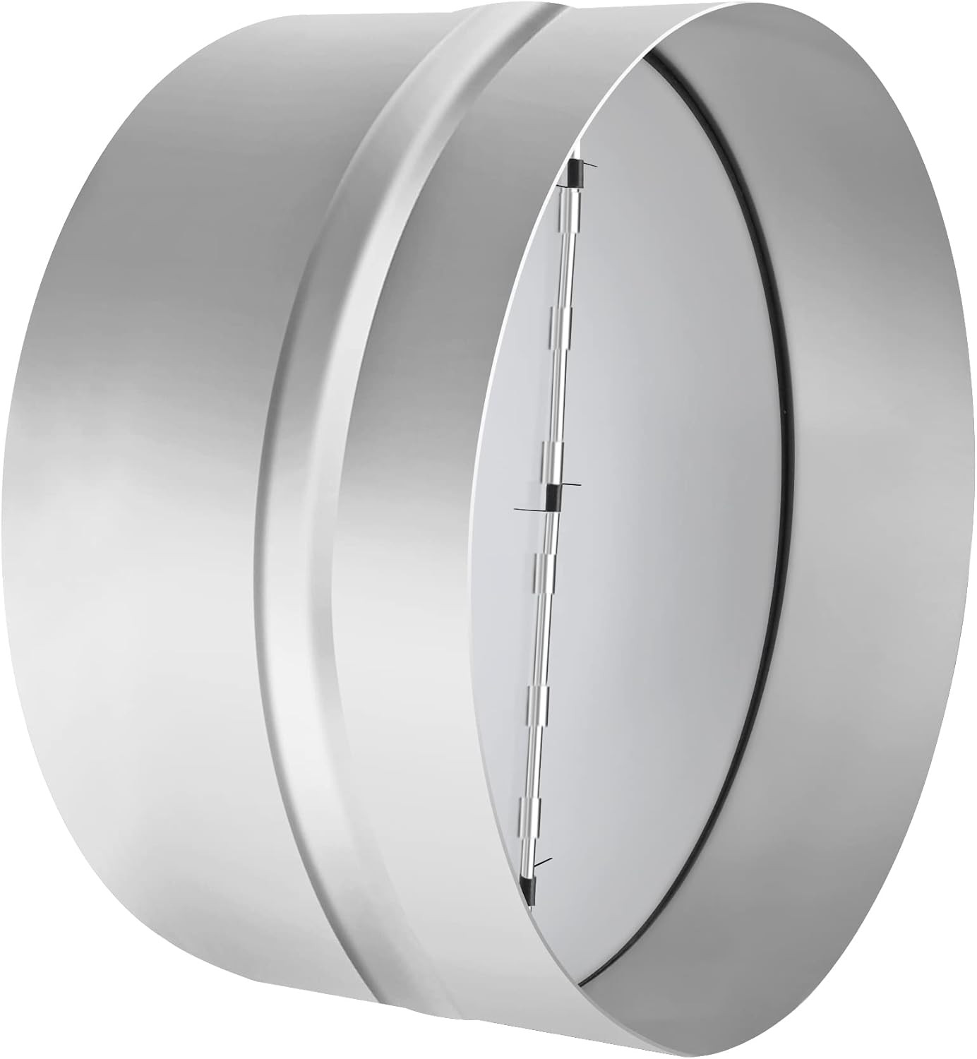 6 Inch Draft Blocker Backdraft Damper Duct Draft Stopper One-Way Airflow Ducting
