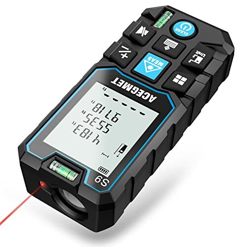 Laser Measurement Tool (229Ft Ft/in/M) Backlit LCD with Mute Function Laser