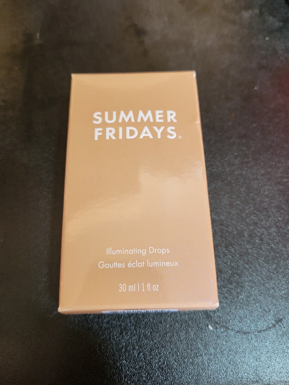 Summer Fridays Illuminating Drops- 1 fl oz- NIB