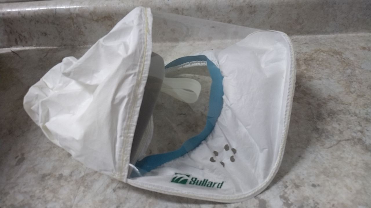 Bullard 20LFM 10 Pk Size Medium White Head Cover