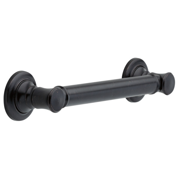 Delta BathSafety 41612-RB 12" Decorative ADA Grab Bar - Venetian Bronze
