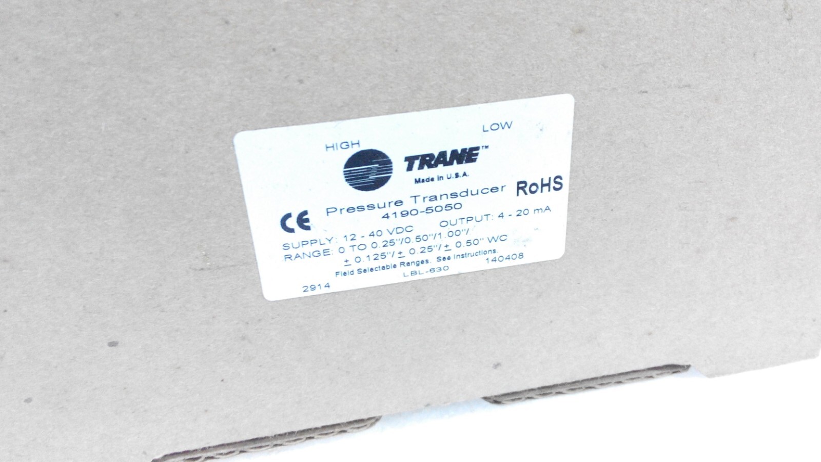 TRANE 4190-5050