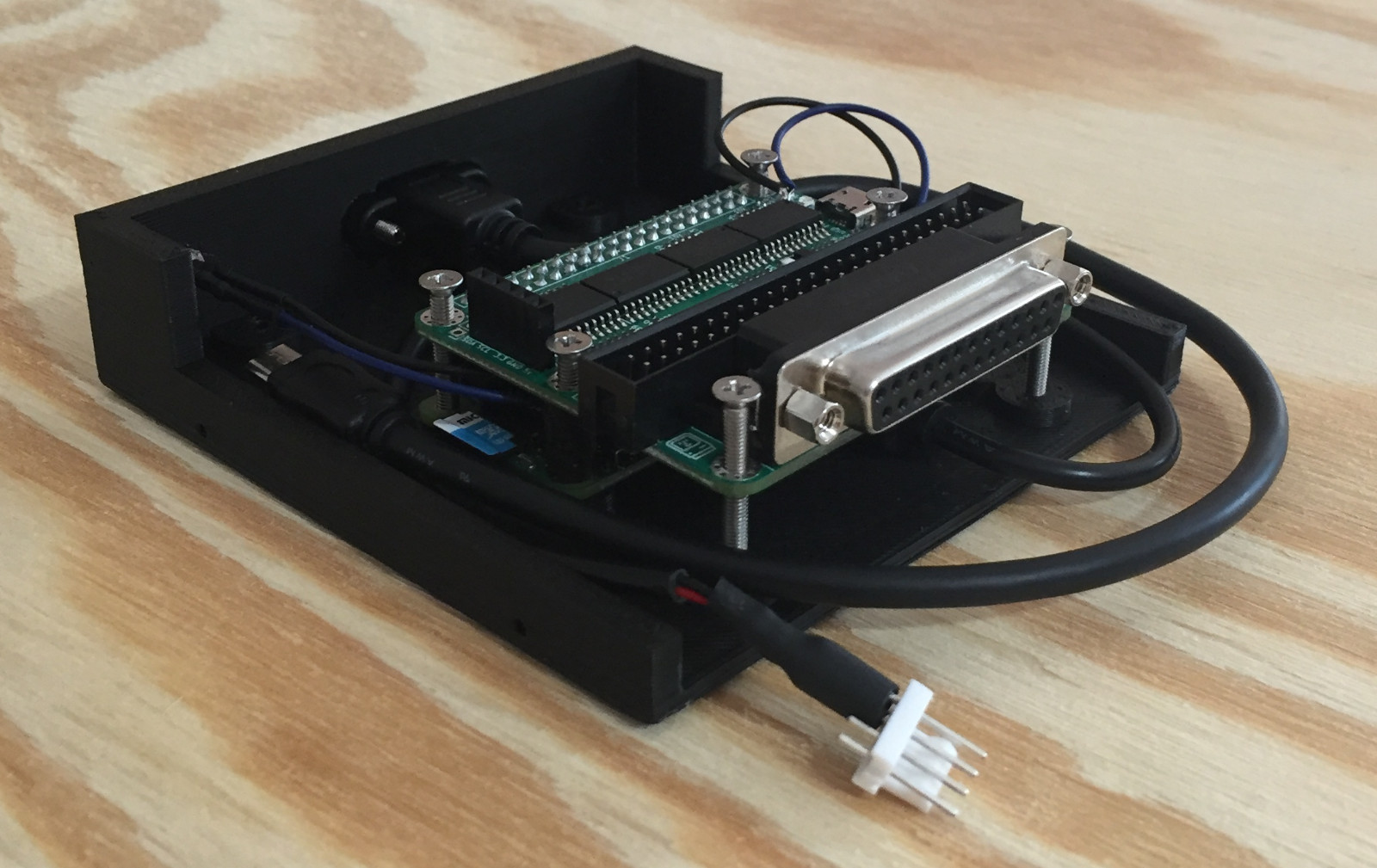 Internal RaSCSI Daughterboard w/ Tray (no Pi) - Plug-n-Play