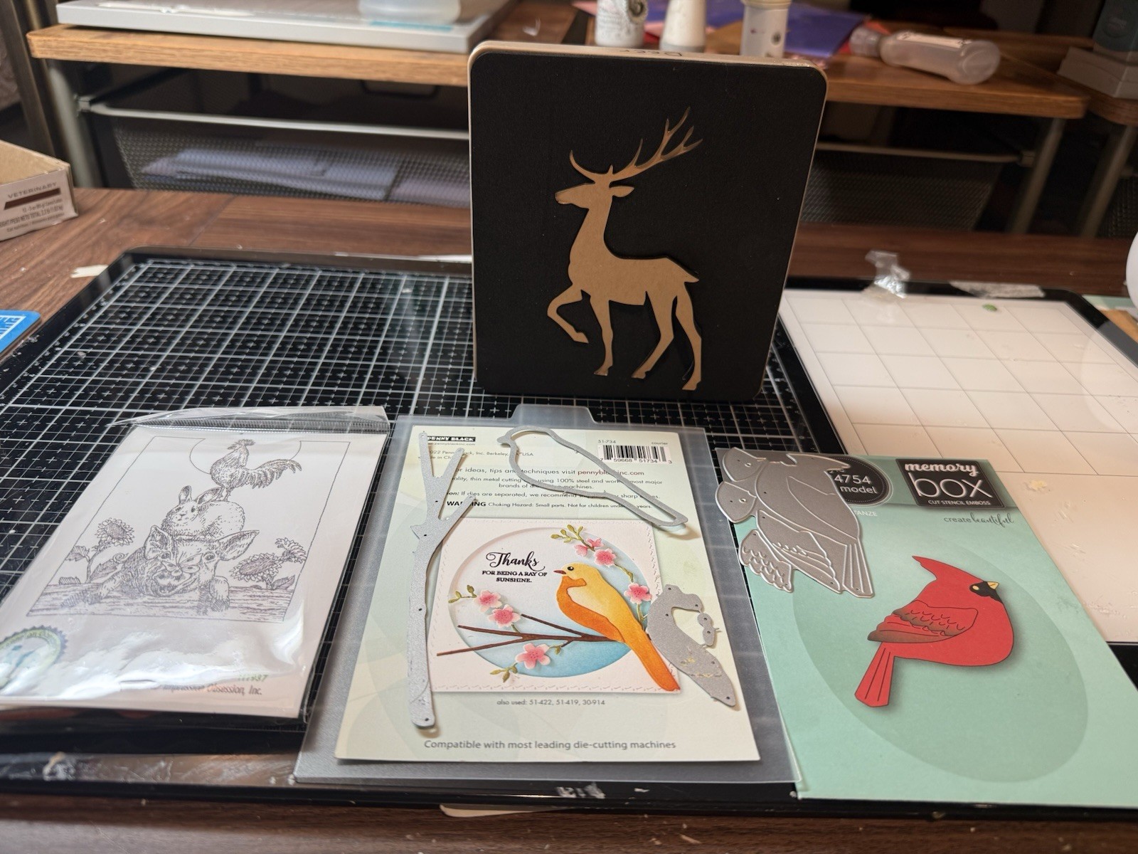 Tim Holtz Prancing Deer And Others