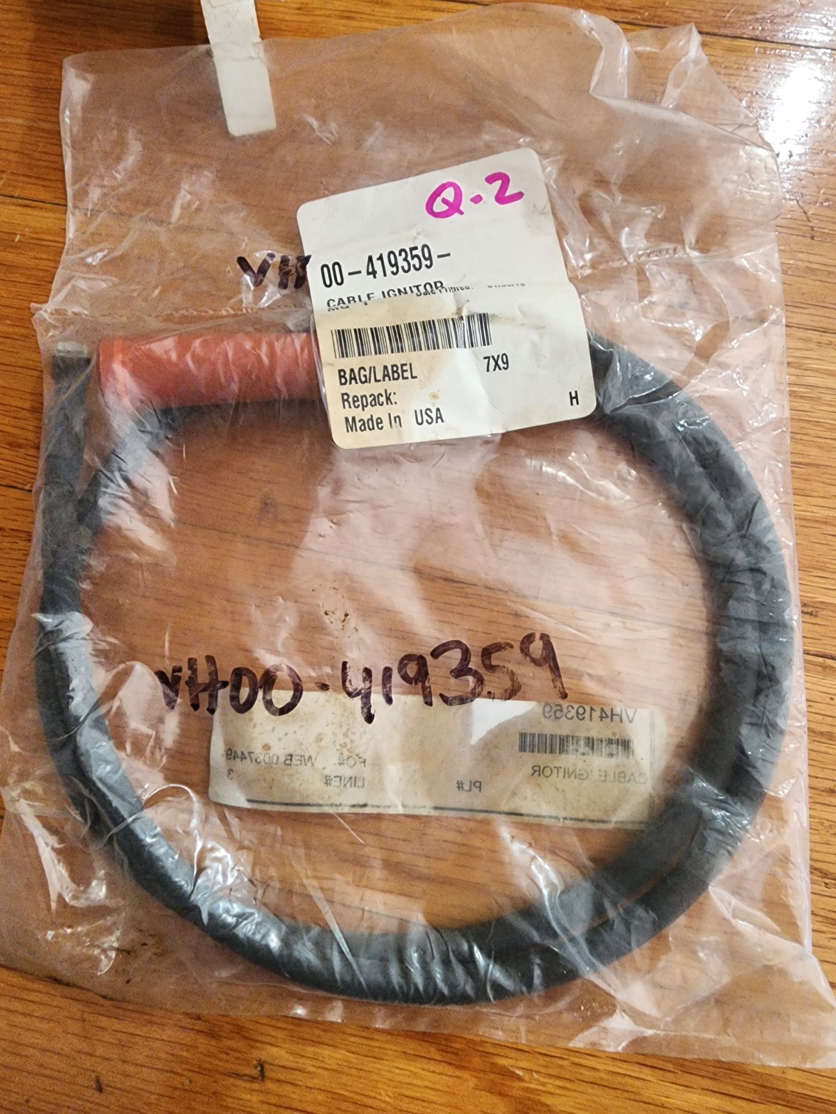 Hobart 00-419359 Ignitor Cable
