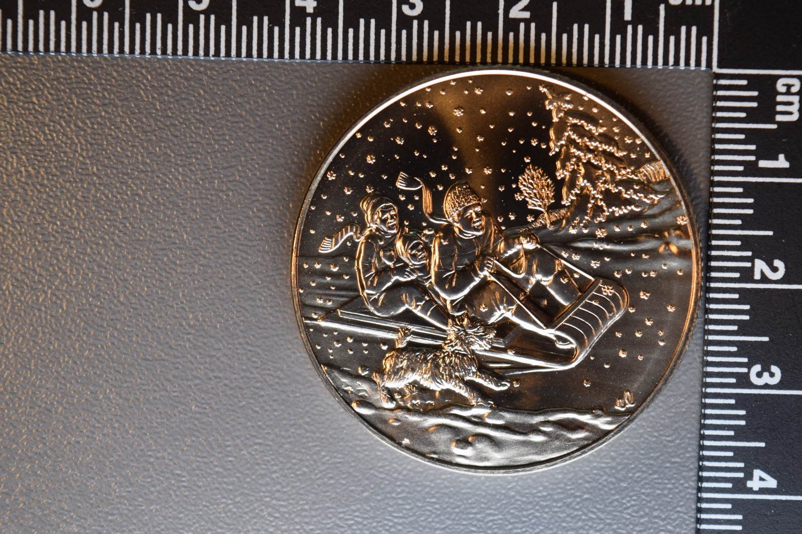 Christmas Themed Medal