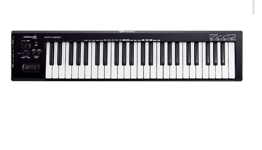 Open Box Cakewalk A-500S MIDI Keyboard Controller 49 note, USB, FPT