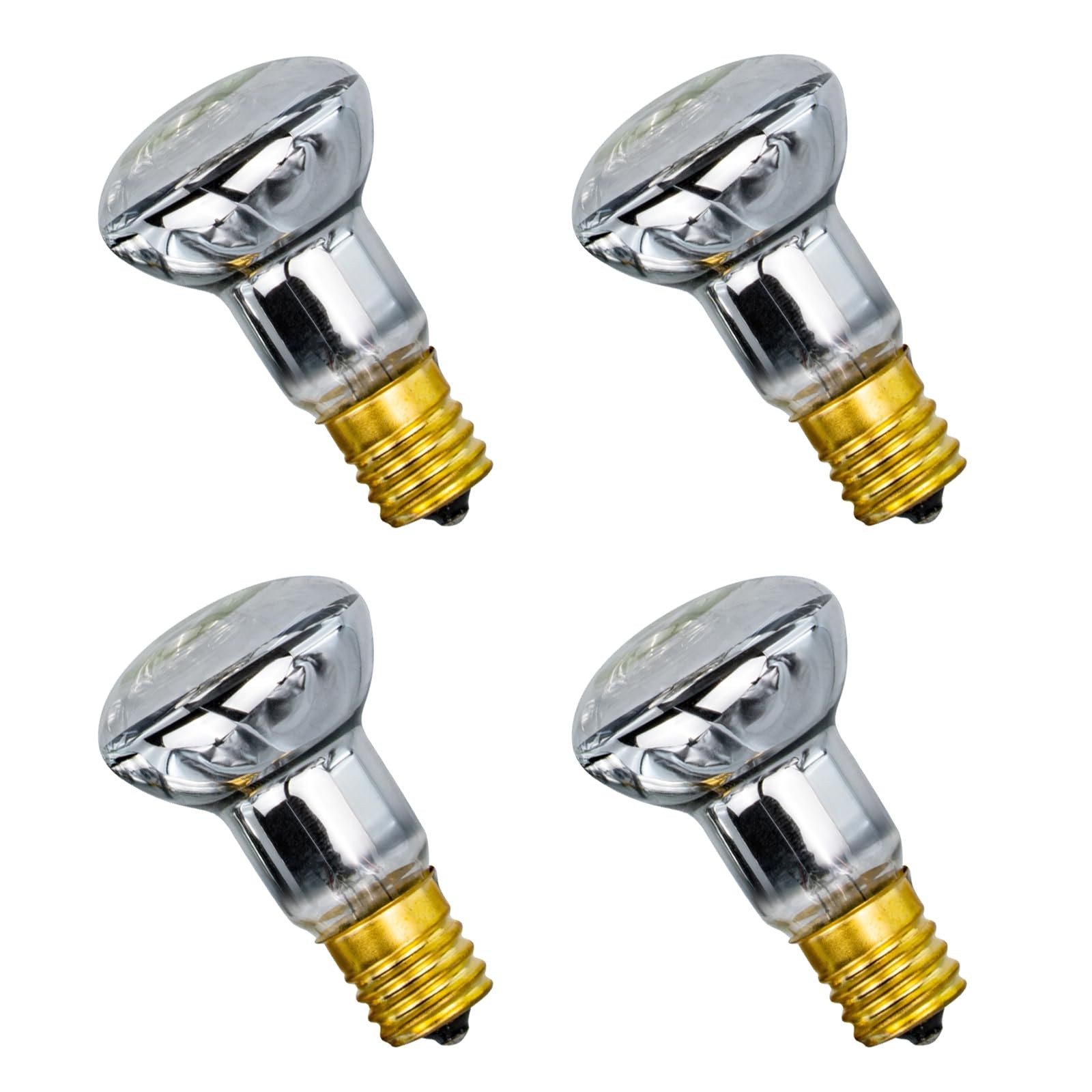 Lava Lamp Bulbs set 4 Pack R39 E17 30W 120V Reflector Lamp New