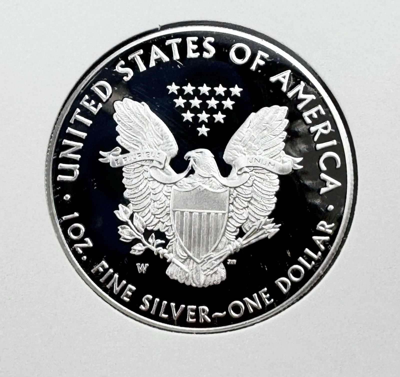 2019-W Proof American Silver Eagle Original Congratulations Set Gov. Packaging