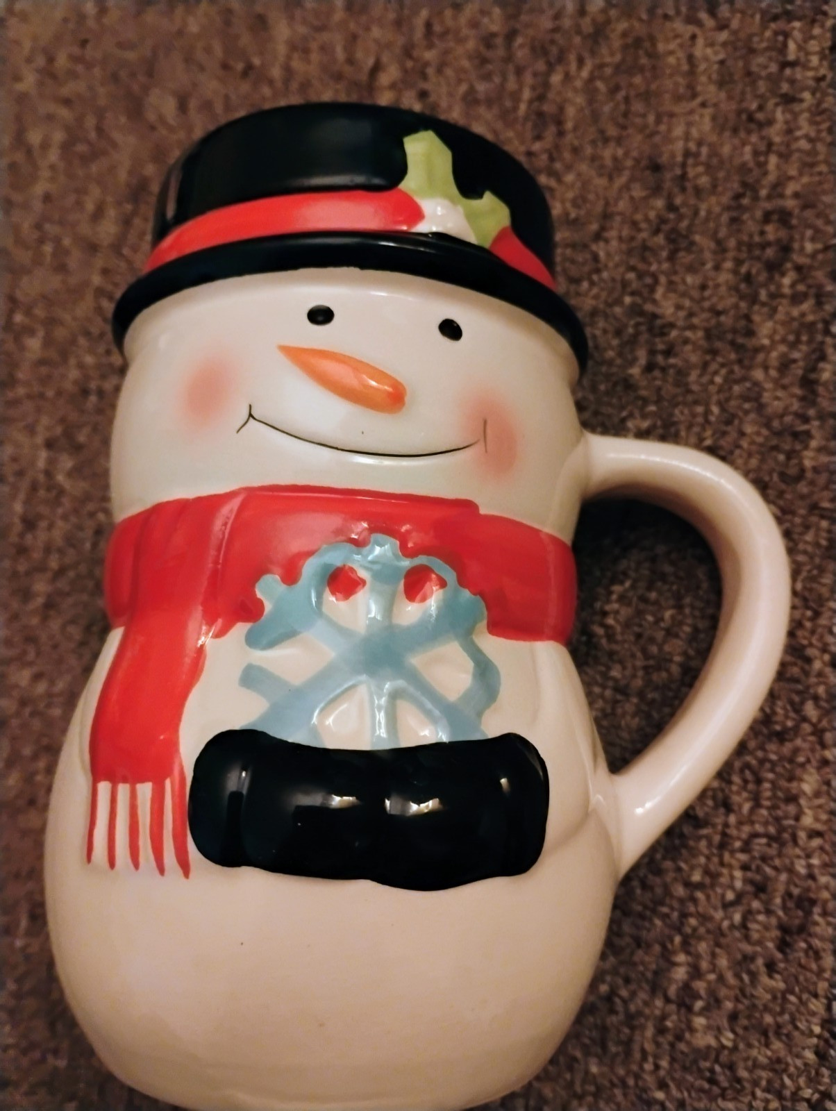 Bay Island 2017 Snowman Ceramic Mug