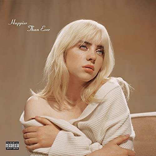 Billie Eilish - Happier Than Ever - Billie Eilish CD HXVG The Fast Free Shipping