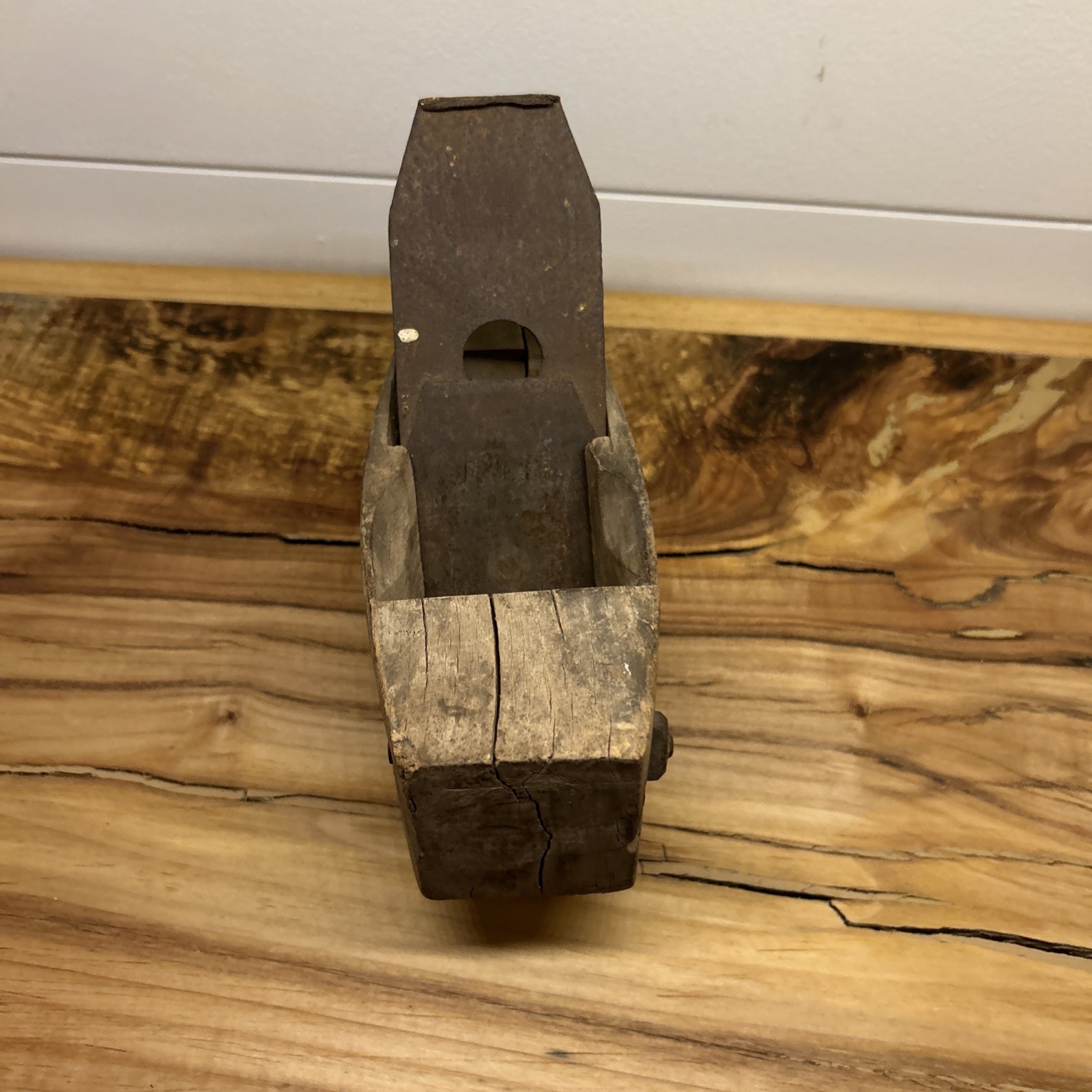 Antique Coffin Smoothing Plane Primitive Woodworking