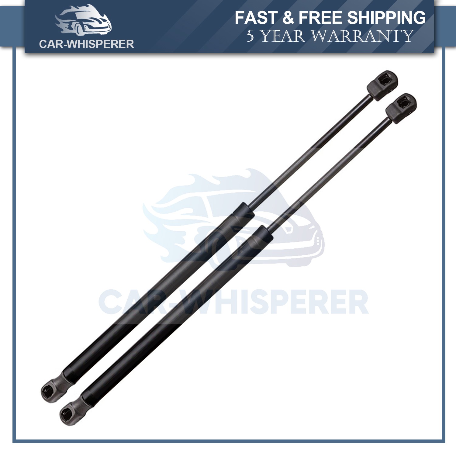 2Pcs Front Hood Lift Supports Gas Strut Spring For Acura RDX 2013 2014-2018 Base