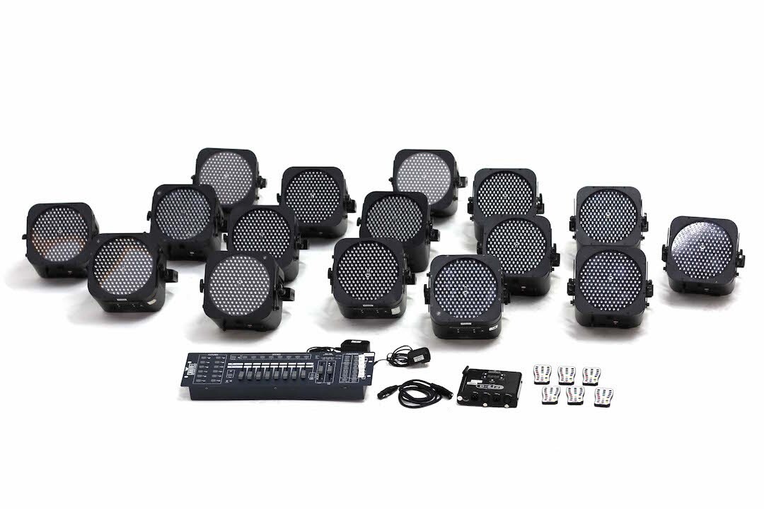 Chauvet Freedom Par 16-Light Kit(w/Wireless Lighting Console & More Accessories)