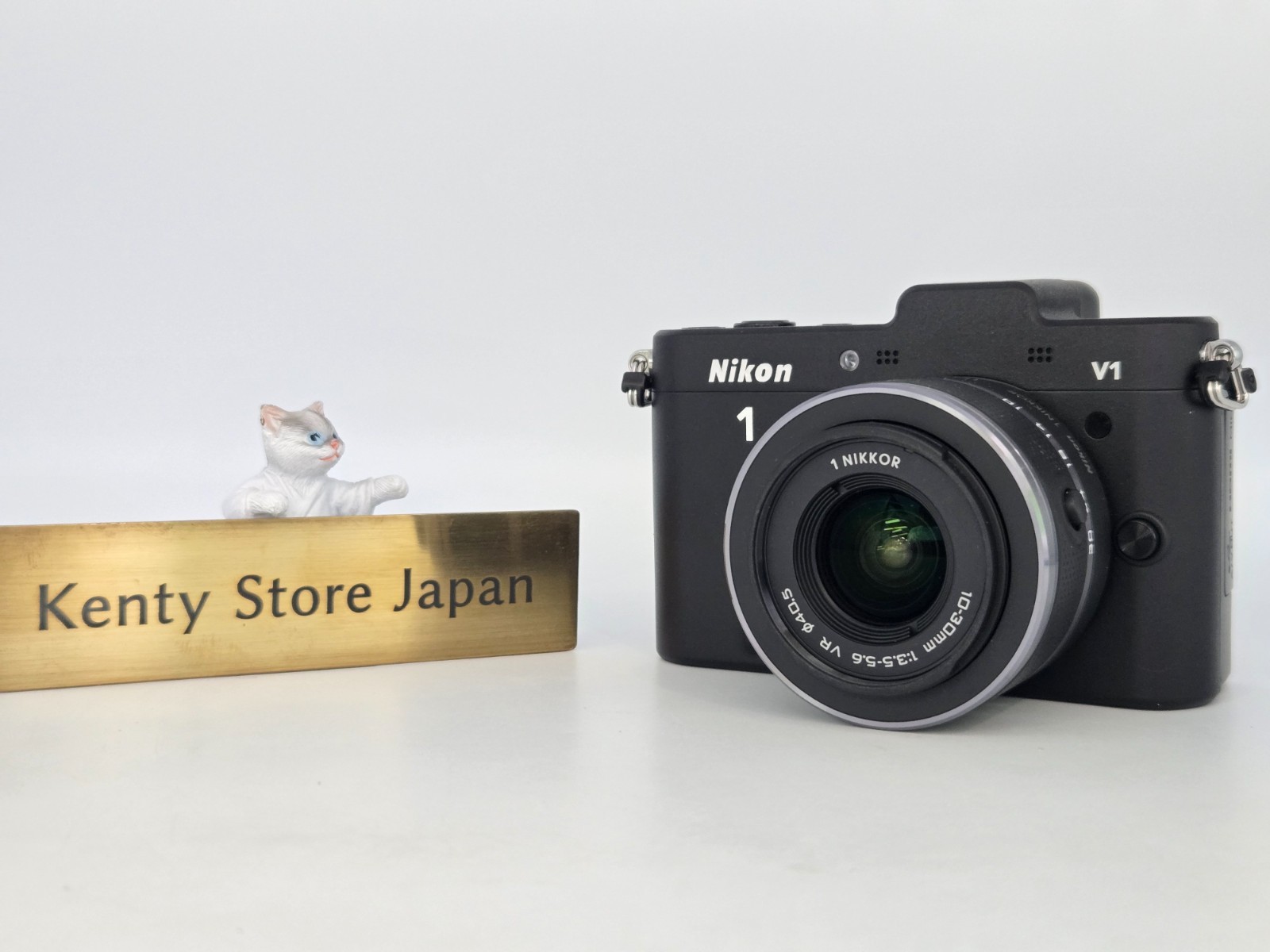 [MINT / 3k shots] Nikon 1 V1 Black Digital Camera + 10-30mm From Japan