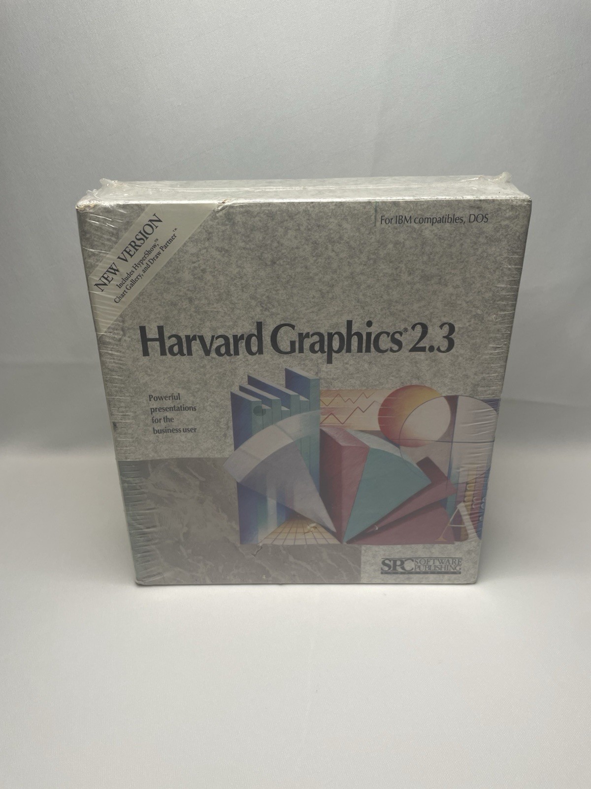 VTG SPC Software Publishing Harvard Graphics 2.3 Pres Software DOS 3.5" Sealed