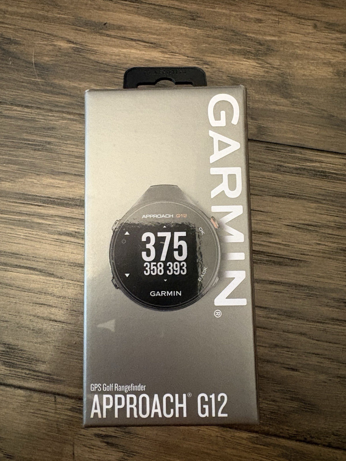Garmin Approach G12 GPS Golf Rangefinder Black Bluetooth USB Cable Manual