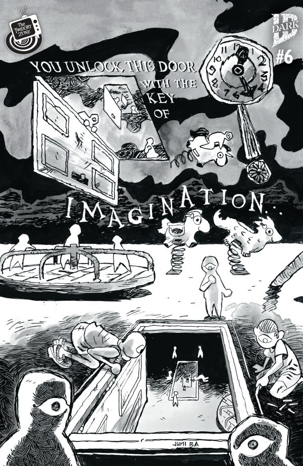 The Twilight Zone #6 CVR B Ba Connecting Cover 4/8/26 Idw Publishing
