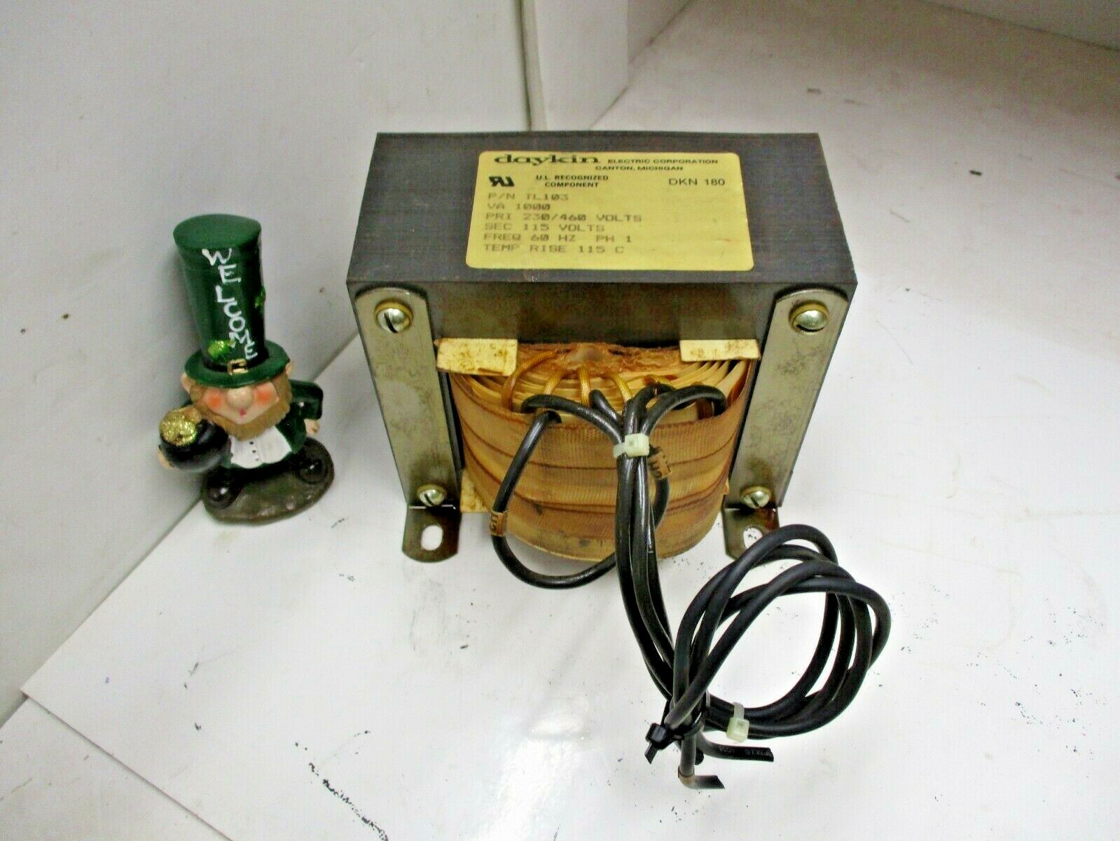 DAYKIN ELECTRIC TRANSFORMER 250 VA PRI 480 SEC 120 , DKN 180