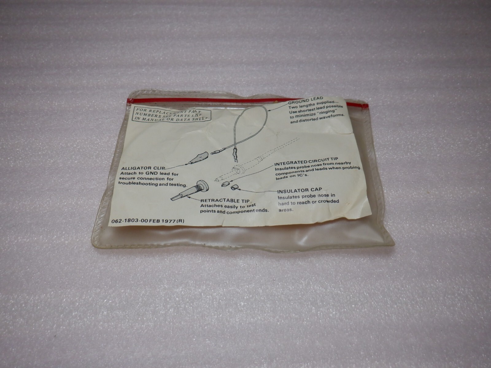 TEKTRONIX P6061 10M OHM PROBE ASSEMBLY