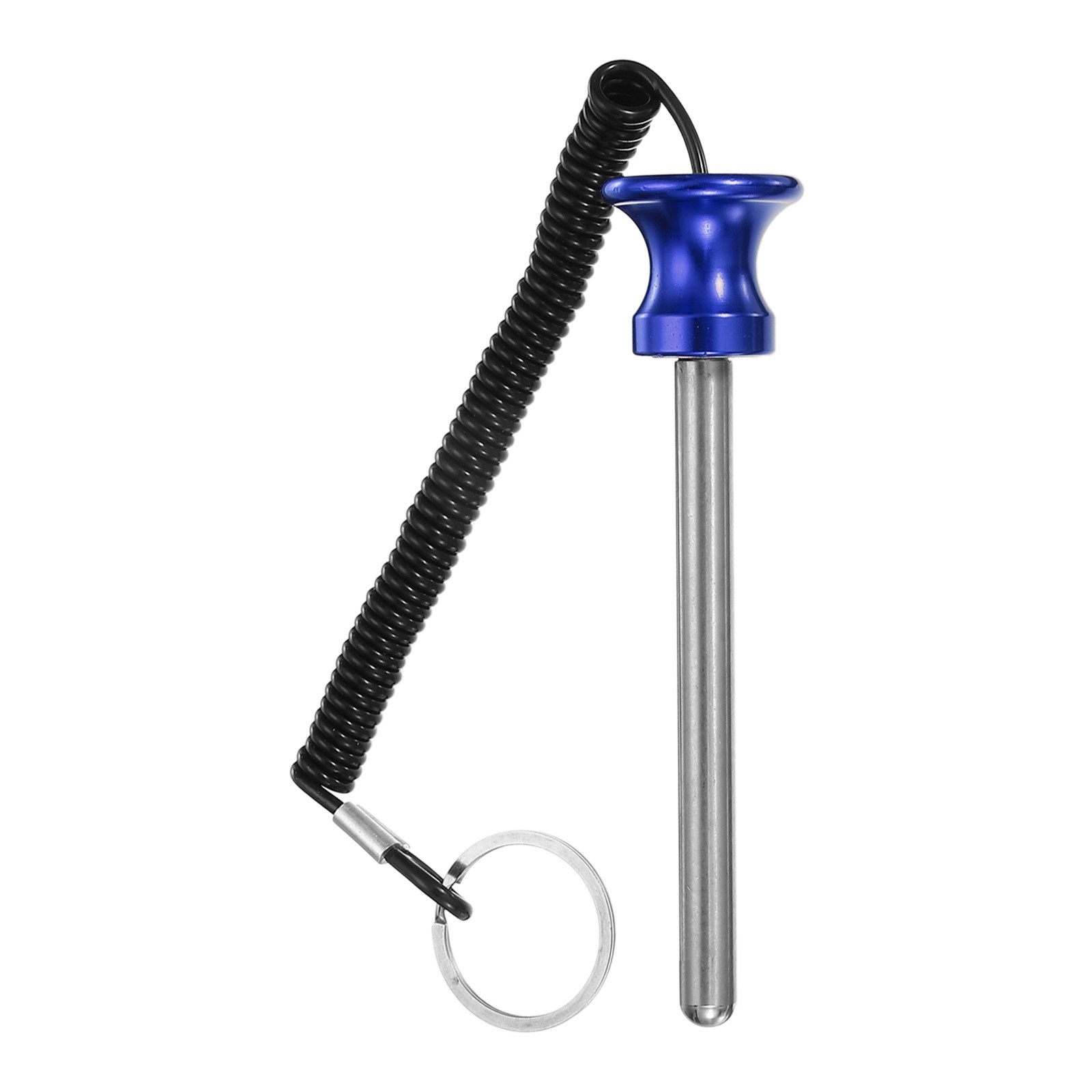 Weight Stack Pin 3/8" Dia 4" Locking Space Weight Stack Replacement, Blue