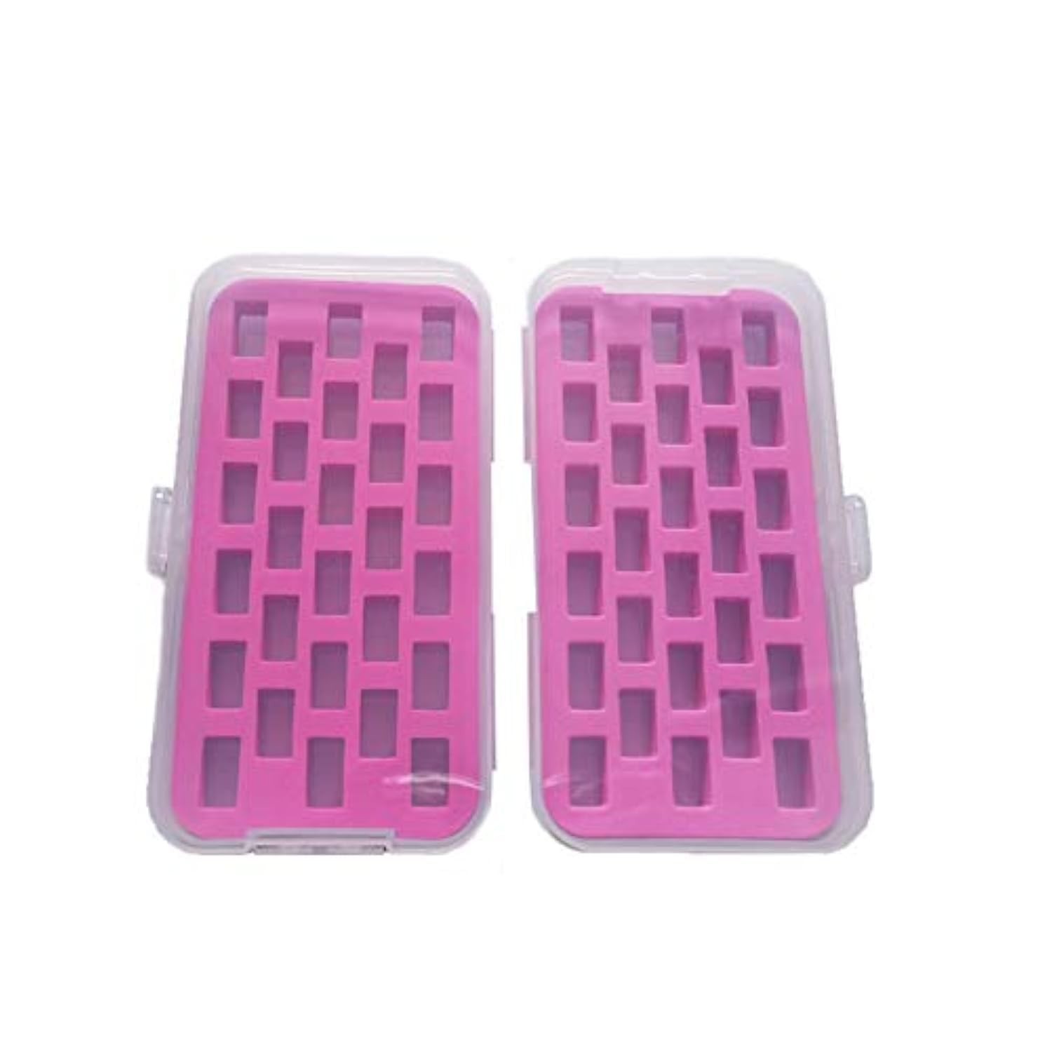 HONEYSEW Set of 2 Bobbin Box Organizers Sewing Machine normal bobbins box