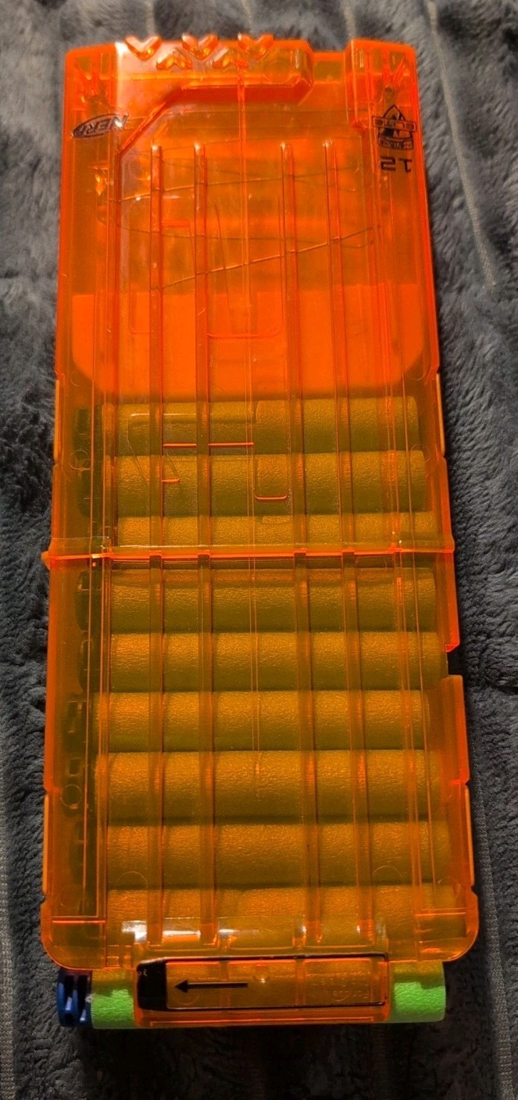 Nerf Gun 12 Round Clip with 10 darts  Magazine Clip Replacement VGUC