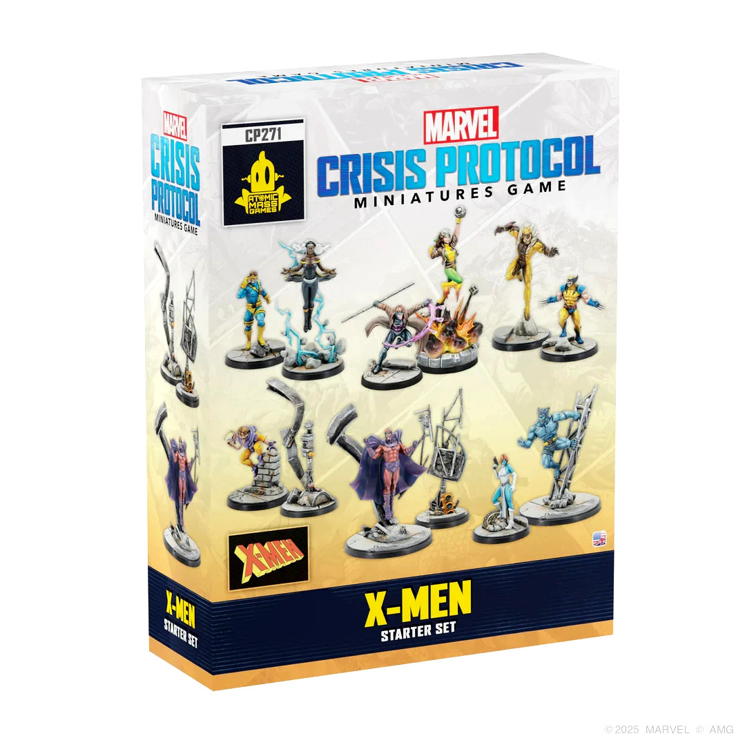 X-Men Starter Set Marvel Crisis Protocol Rogue Wolverine Toad