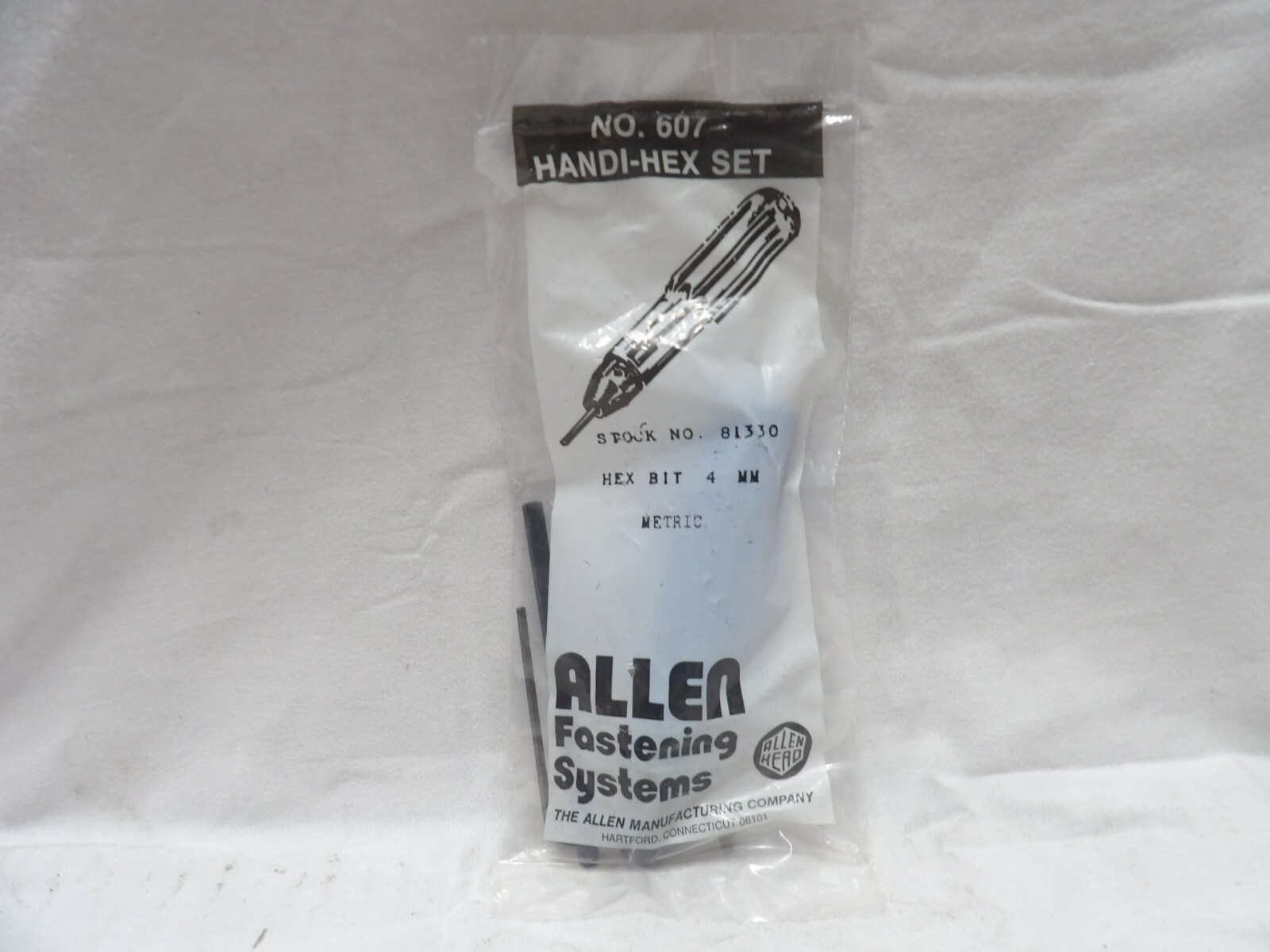 Allen Mfg No. 607 Handi-Hex 81330 4mm Metric