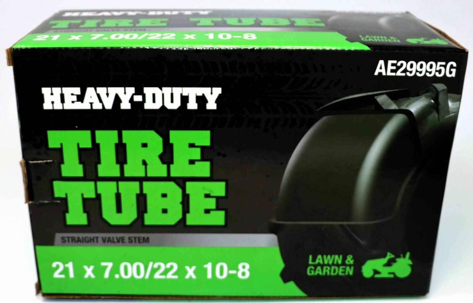1 Heavy Duty 21x7.00/22X10-8 Rubber Inner Tire Tube AE29995G Straight Valve Stem