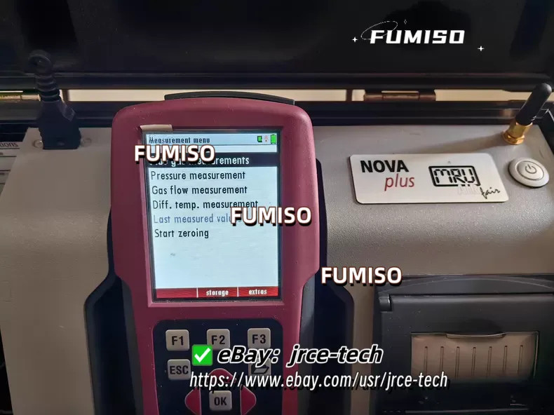1PCS Used MRU NOVAplus Portable Flue Gas Analyzer ，No functionality guarantee*jr