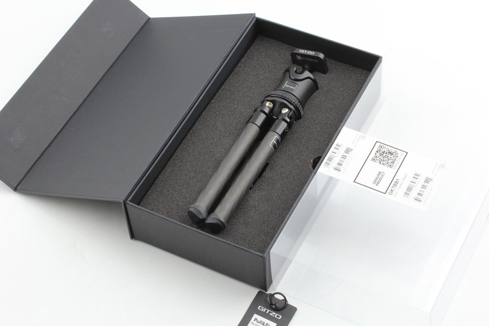 [Top MINT in Box] Gitzo GKTBB1 Mini Traveler Tabletop Carbon Tripod From JAPAN