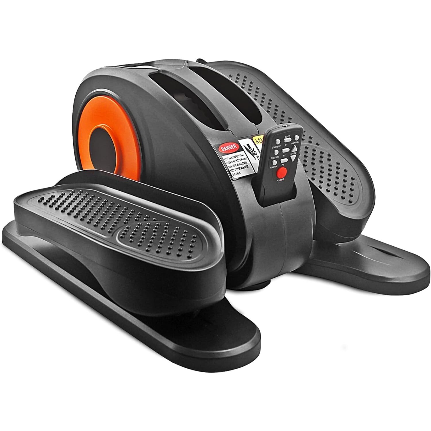Under Desk Elliptical Leg Exerciser Portable Remote Control Seniors