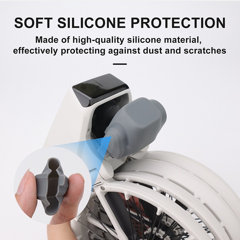 For DJI FLIP Drone Gimbal Protective Silicone Lens Cover Anti-scratch Dustproof