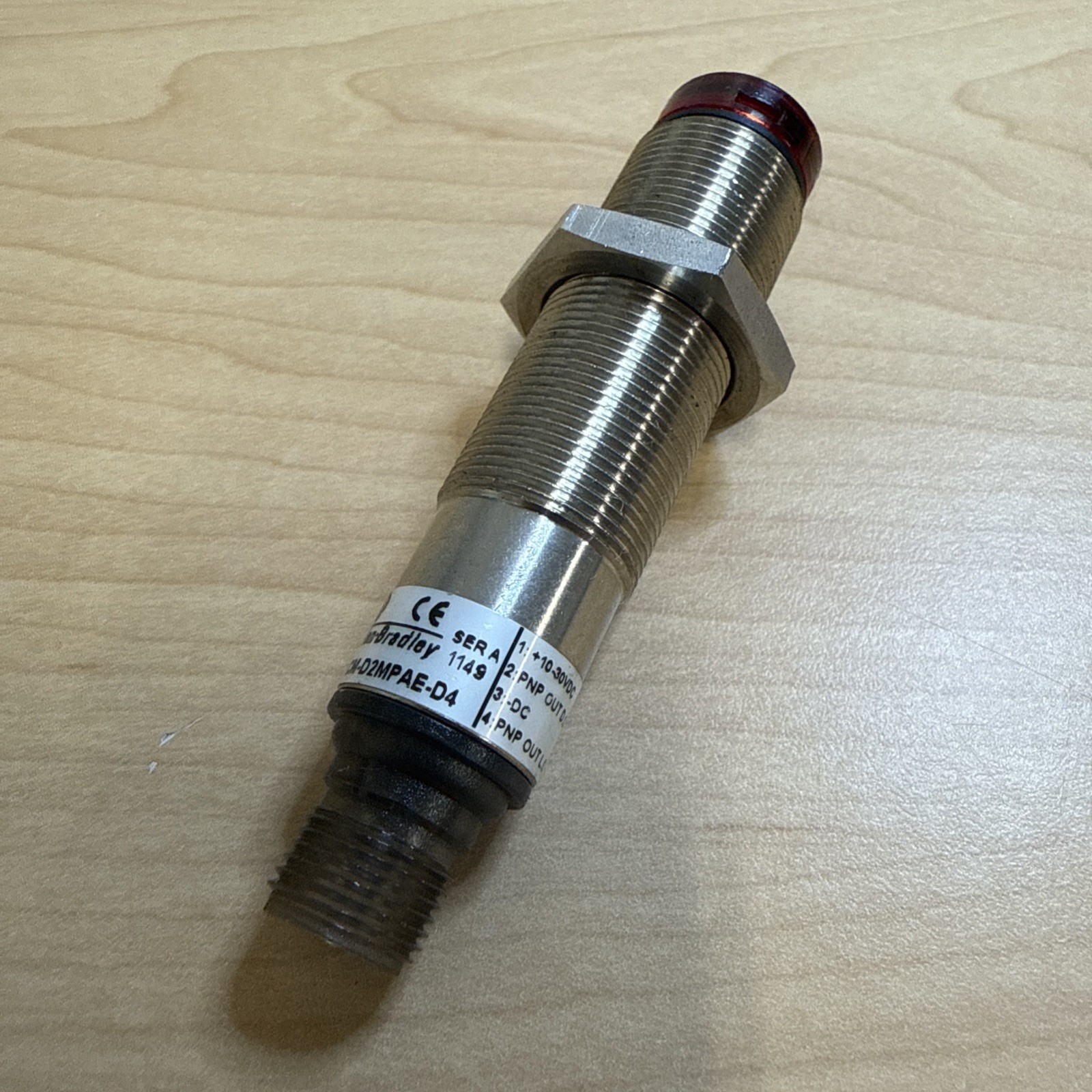 Allen Bradley 42CM-D2MPAE-D4 Metal Prox Sensor 18mm