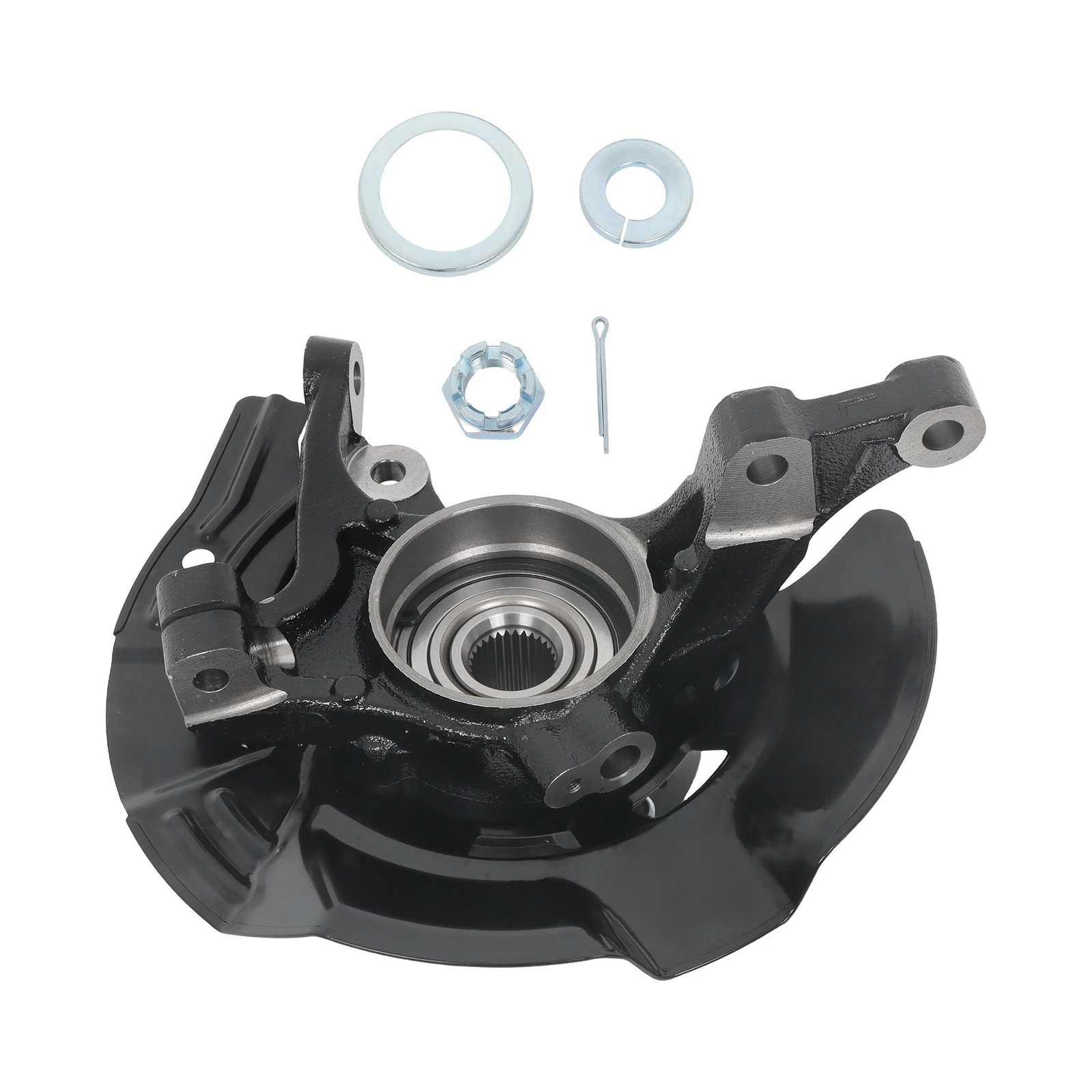 For Hyundai Sonata 2011 Front Left Steering Knuckle & Wheel Hub Bearing Assembly