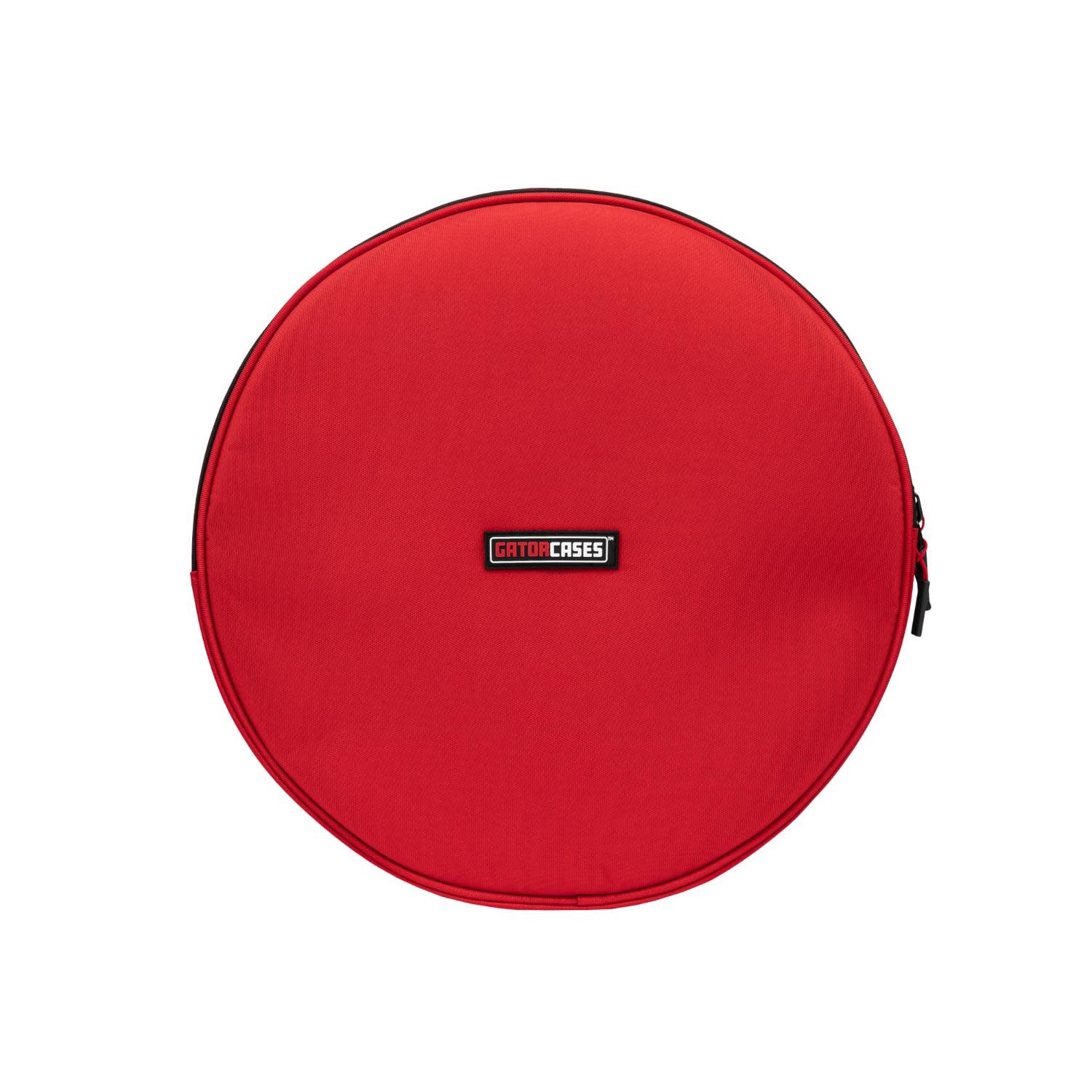 Gator GP-ICON-1455SD Icon Snare Drum Bag, 14" x 5.5", Red