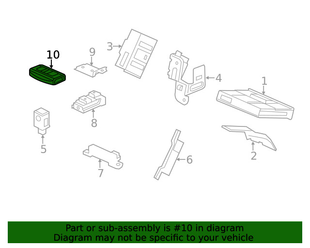 Genuine Acura Remote Engine Start System G3 38015-TZ5-A30
