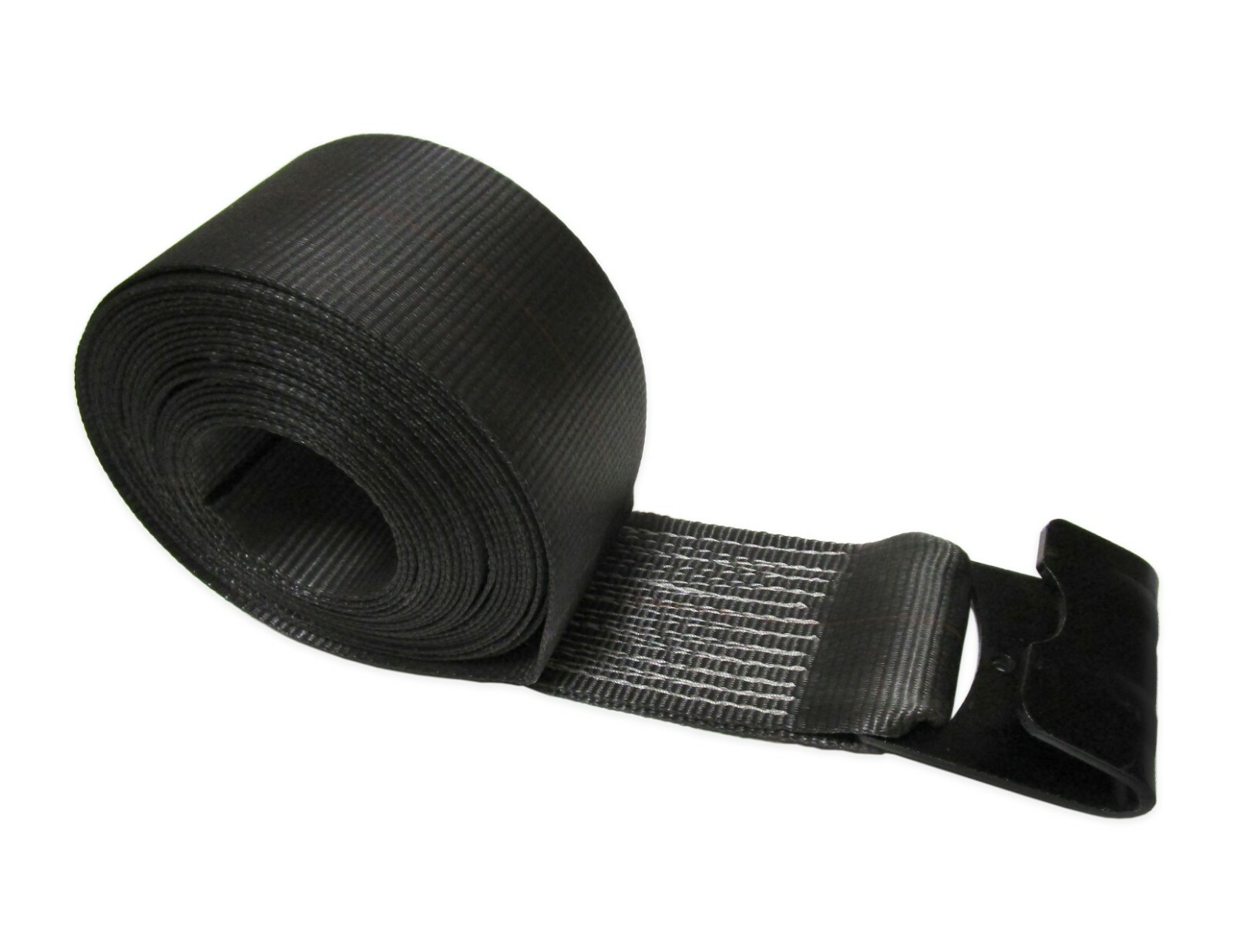 USA 4" X 50' Winch Replacement Strap Flat Hook Cargo Control Flatbed Extra Long