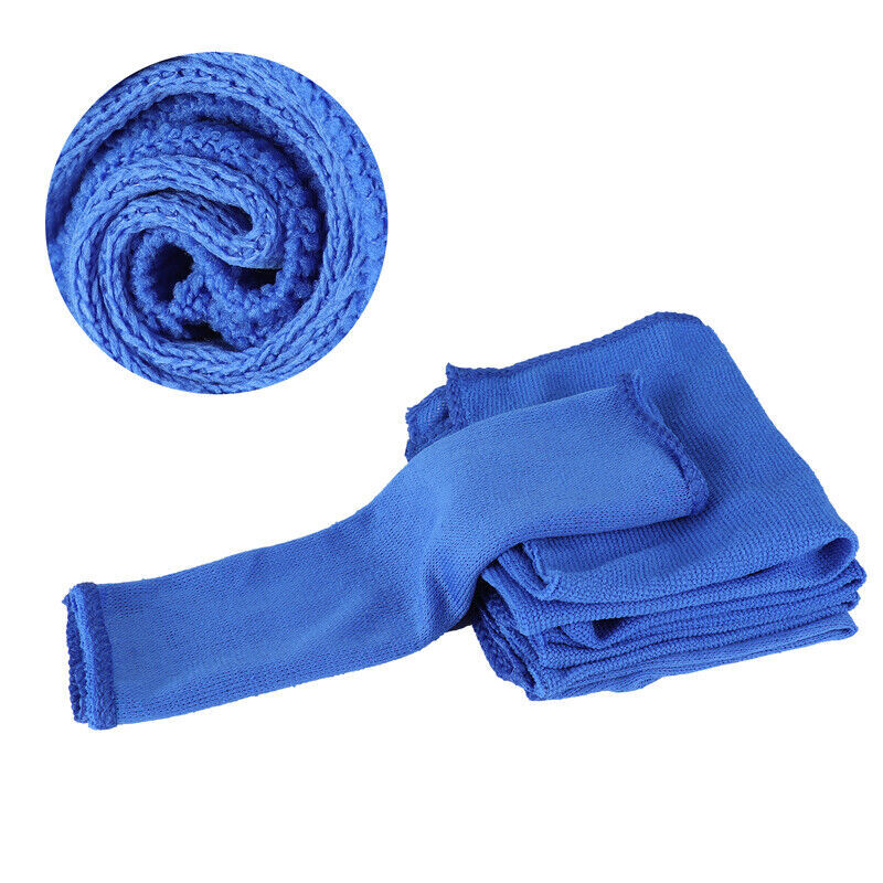10PCS Microfiber Cleaning Cloth Towel Rag Car Polishing No Scratch Car Detailing